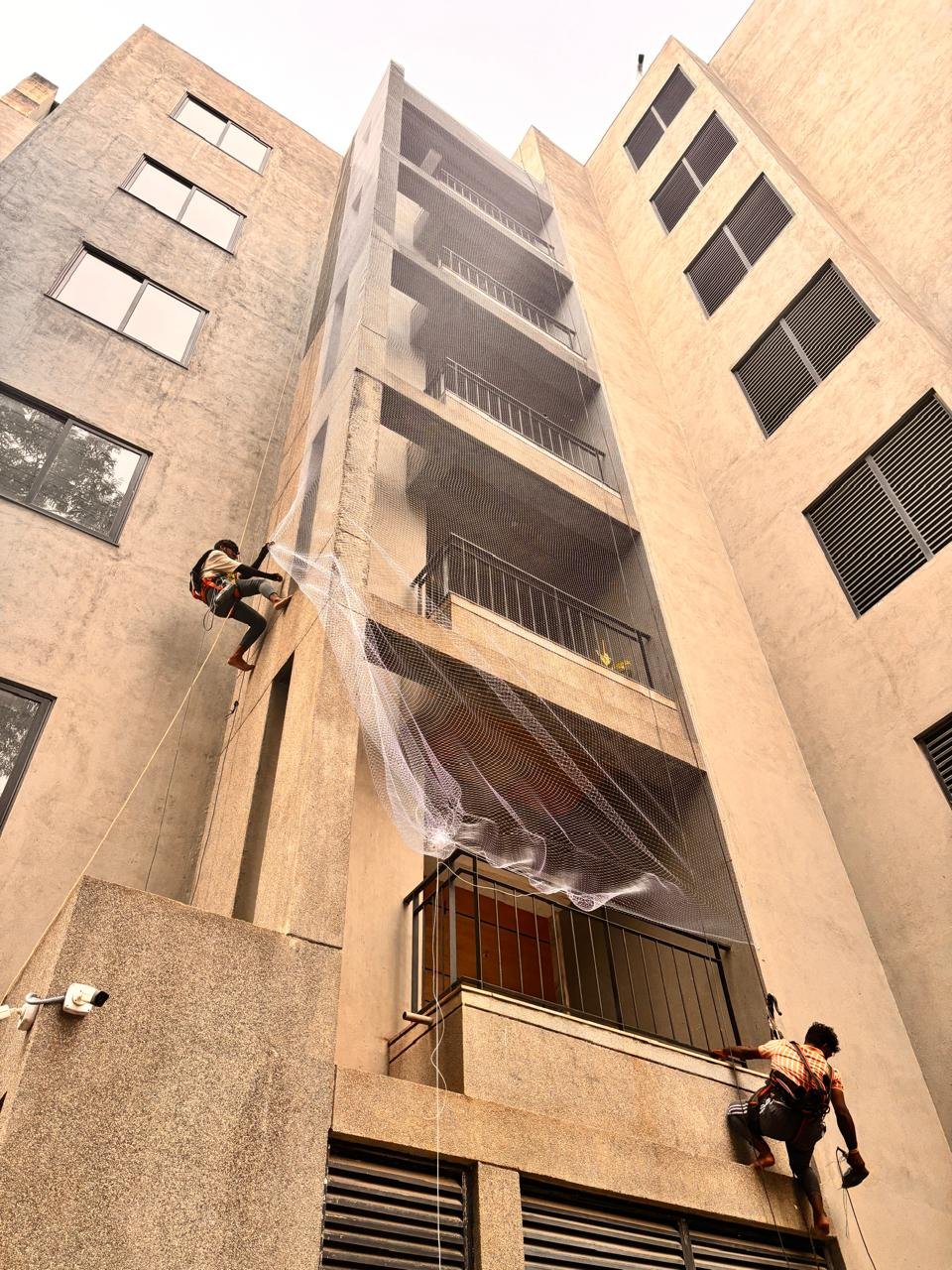 Best Duct Area Safety Nets in BTM Layout by Vikram Safety Nets